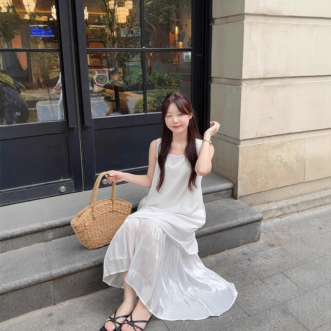 Womens Irregular-Strap Fashionable Casual Dress