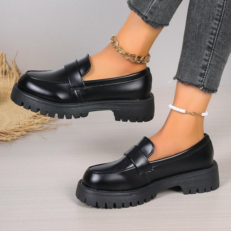 Faux Fur Platform Loafers, picture 3 of 4