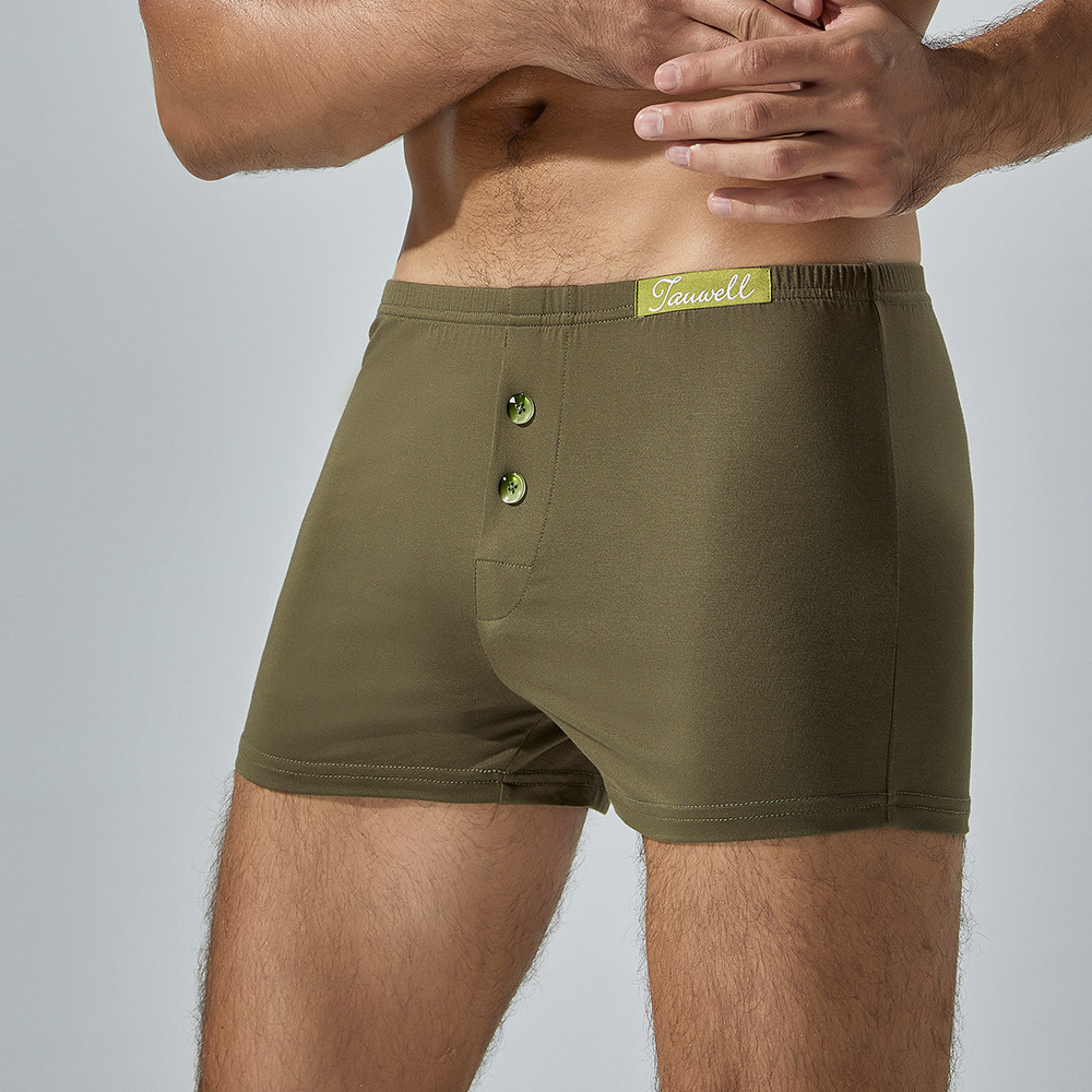 Title 9, Heren minimalistische effen kleur shorts met pl...