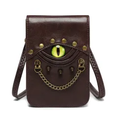 Fashion Retro Men's PU Leather Mini Waist Bag - Fbg224Cf - View 1