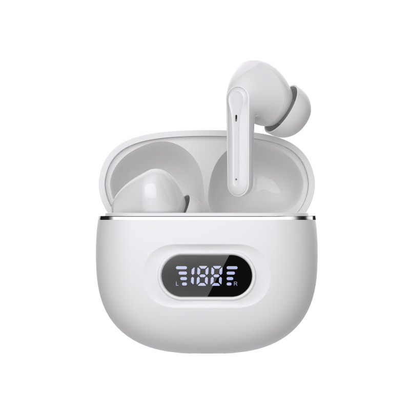Stereo Noise-canceling Digital Display Headphones