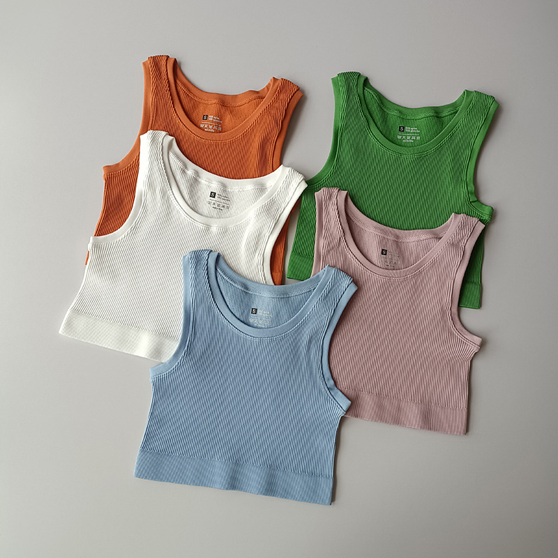 Seamless Single-layer Sports I-shaped Vest Women's Quick-drying Running