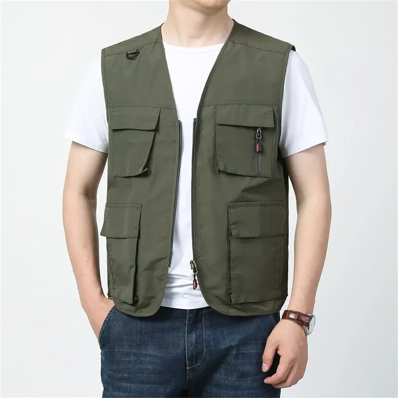 Stylish Multi-pocket Men's Outdoor Casual Vest