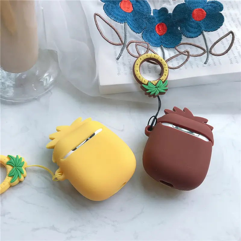 Creative Fruit Wireless Bluetooth Headset Silicone Case