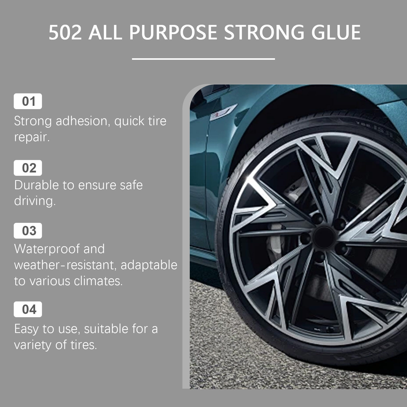 Car Tire Repair Glue Crack Maintenance