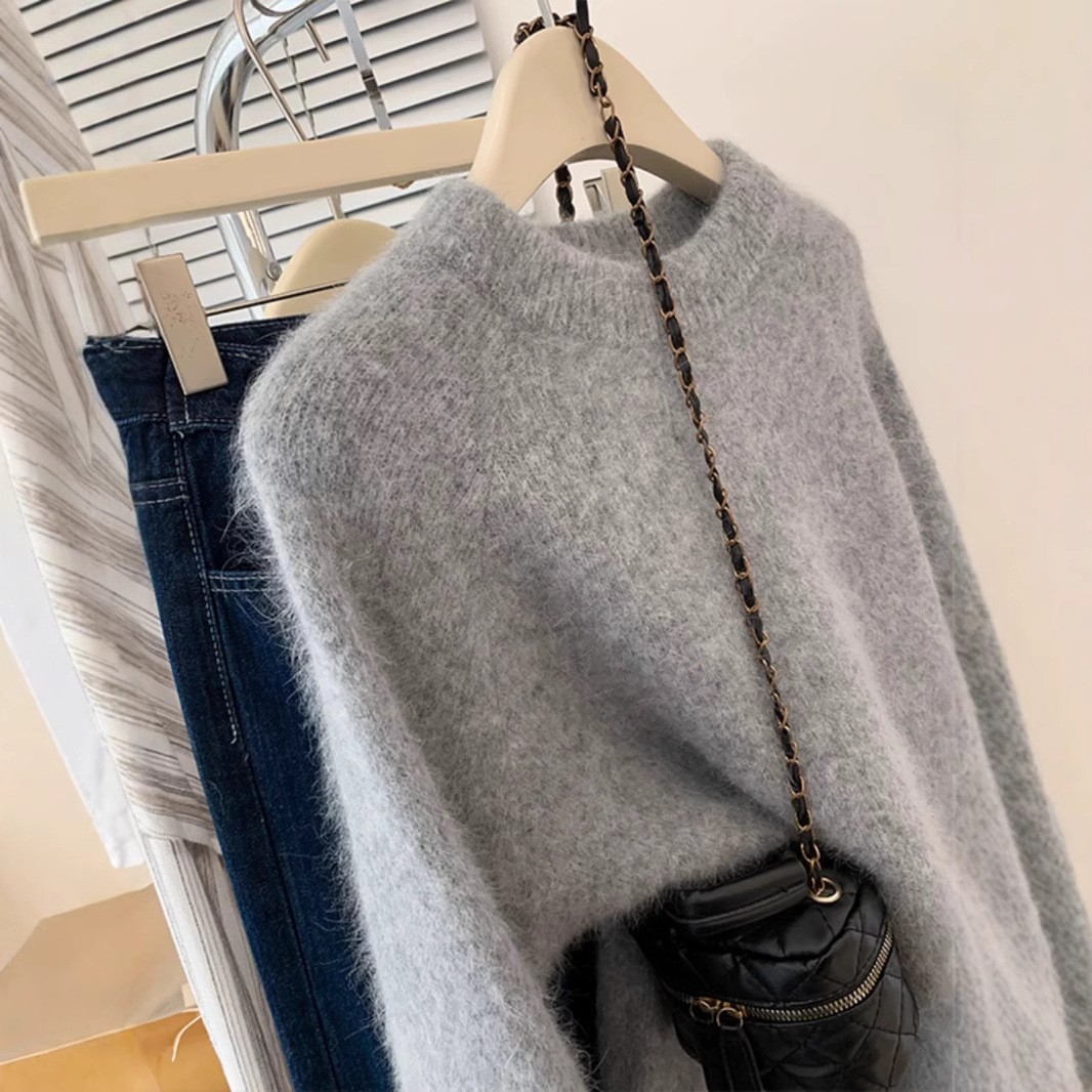 Loose And Idle Thickened Underwear Sweater - Image 2