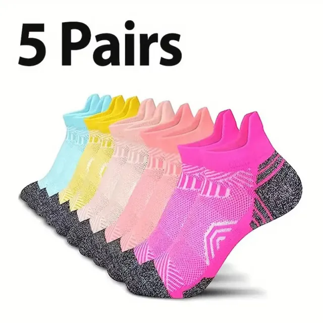 Running Professional Sports Socks Socks For Men And Women Pink Rose Red Combination - Shop at LoveMi