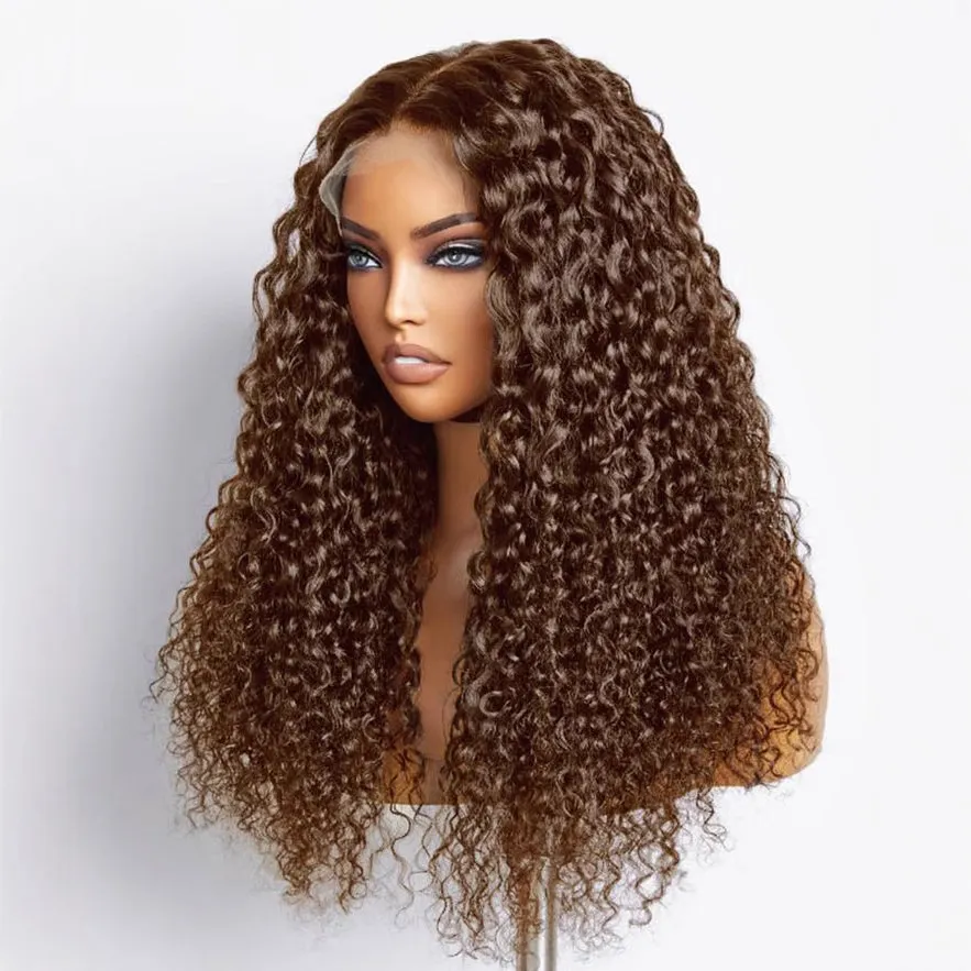 Chocolate Brown Human Hair Wig For Women - Hotchocolatebrowncolor