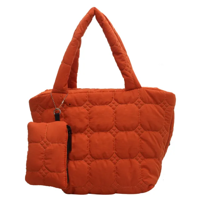 Fashion Shoulder Messenger Bag Space Cotton Orange - Shop at LoveMi