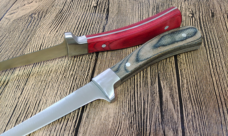 Household Bone Picking Wooden Handle Fish Fillet Knife