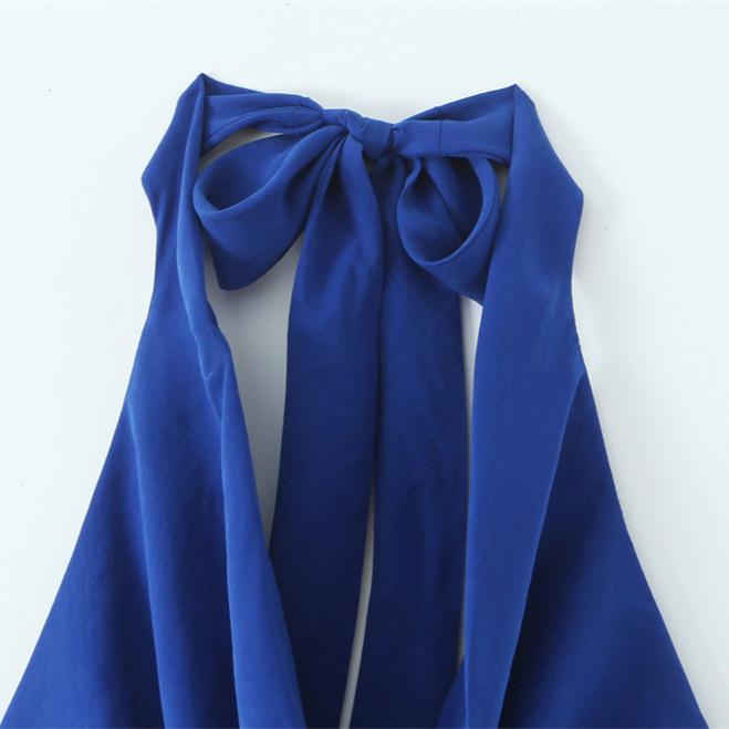 European And American Style Bowknot Decoration Hanging Collar Top