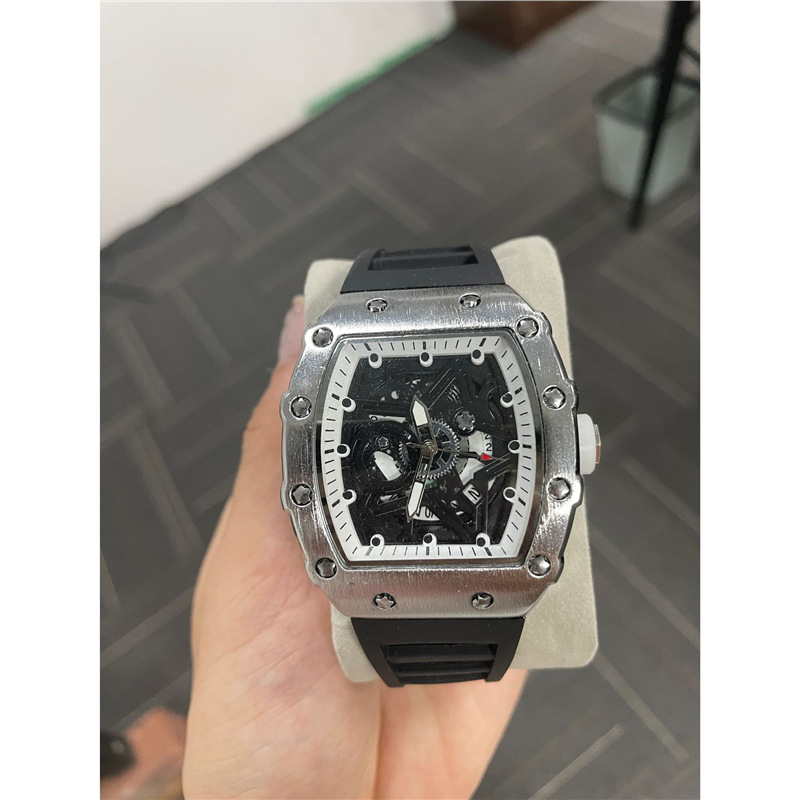 Cylindrical Mens Watch With Luminous Quartz Movementnon-wristwatch