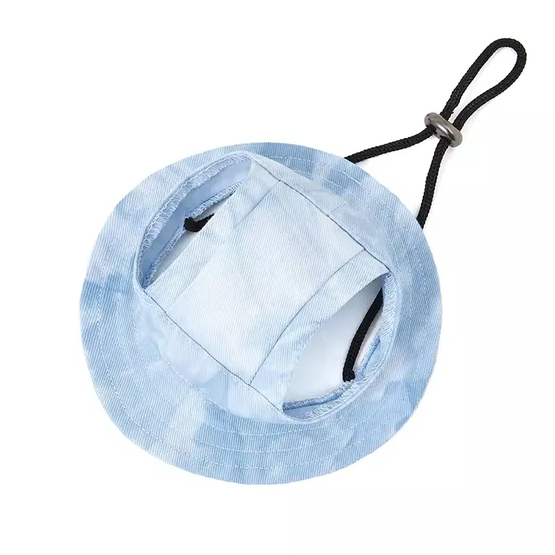 Dog Ears Exposed Comfortable Breathable Sun Hat - Light Blue