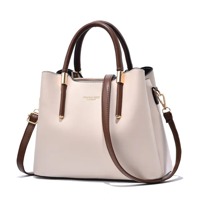 Women's Portable Large capacity Crossbody Bag Beige - Shop at LoveMi