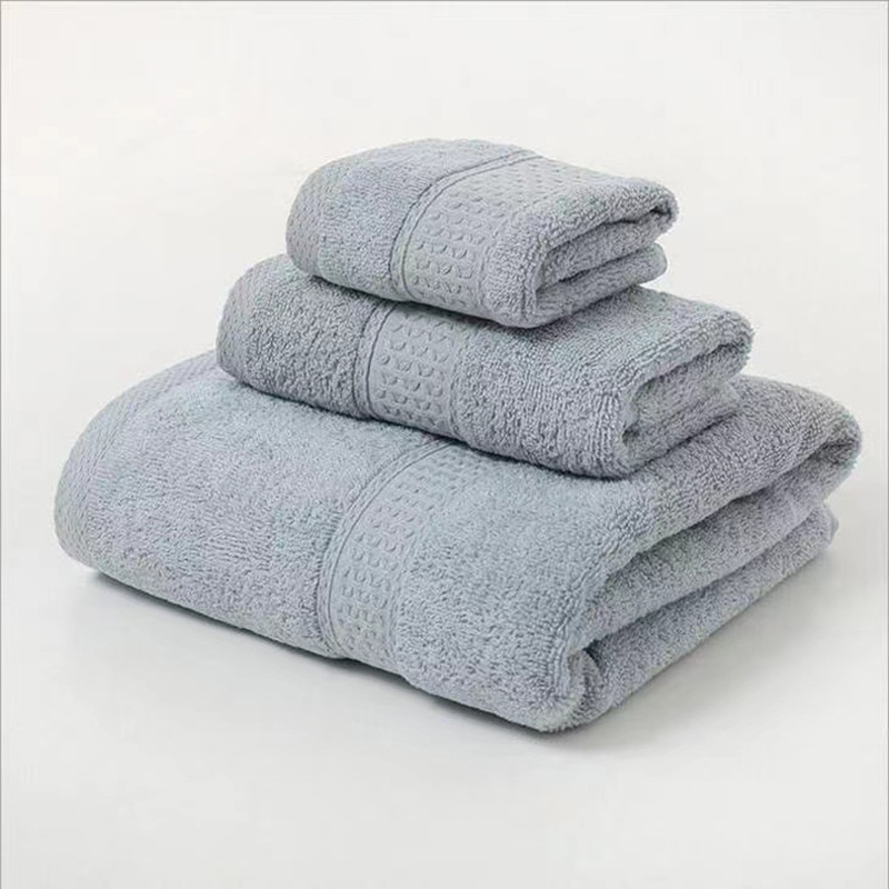 6-Piece Thick Absorbent Pure Cotton Towel Set