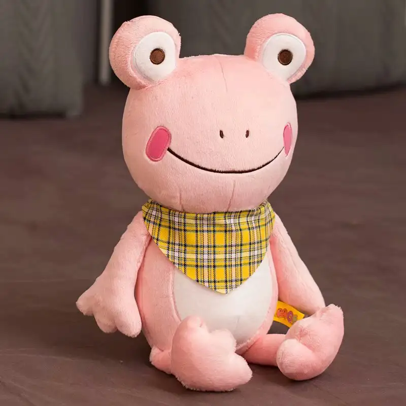Scarf Frog Doll Cute Little Frog Plush Toy