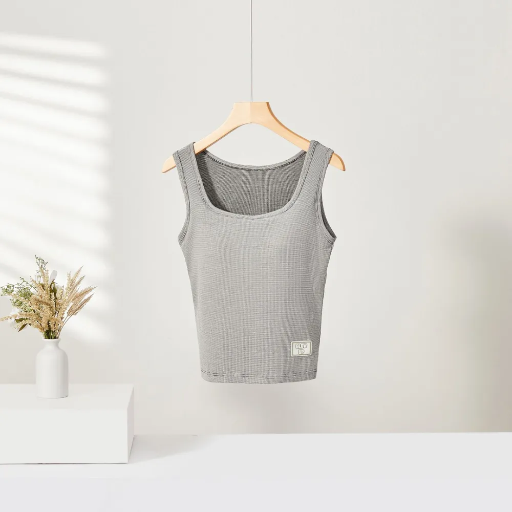 Women's Korean-style Square Collar Camisole Seamless Inner And Outer Wear