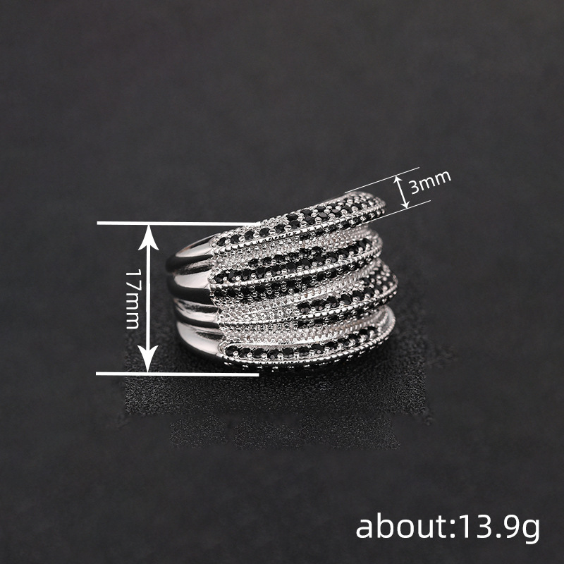 Multi-layer Irregular Ring For Women