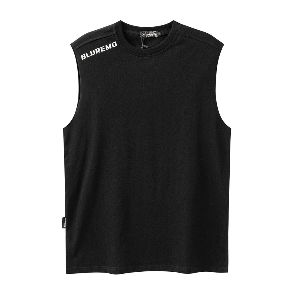 Men's Loose-Fit Graphic Pullover Vest