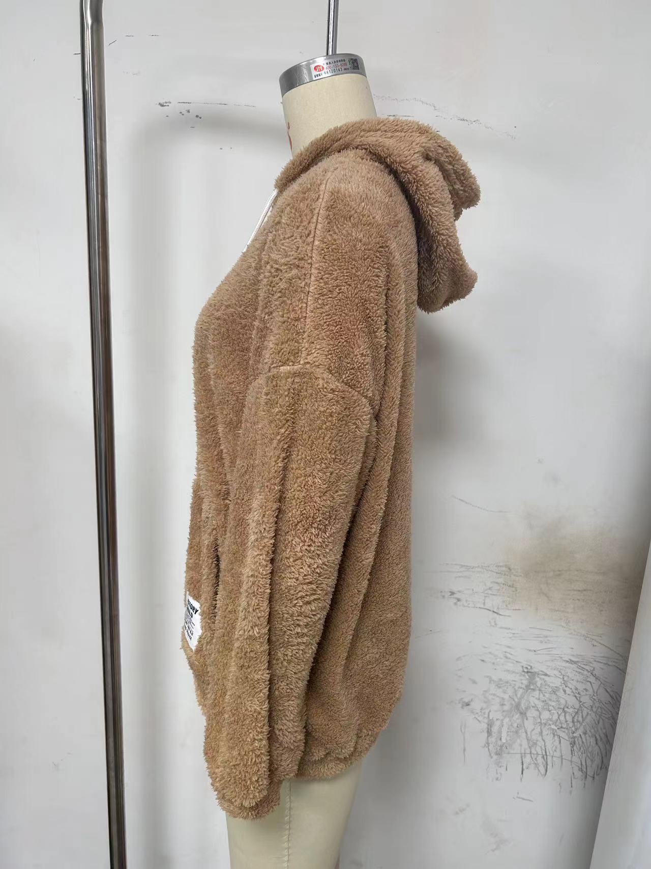 European And American Flannel Loose Long-sleeved Pullover - Image 15