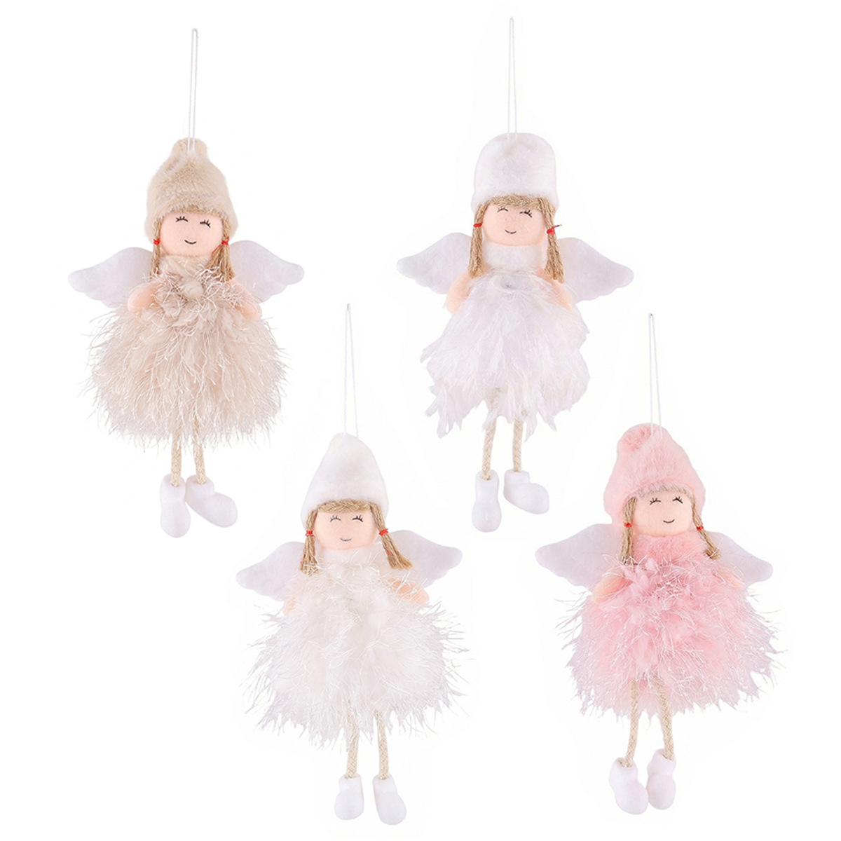 Feather ornament christmas tree decoration christmas tree