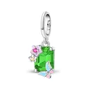 Green Crystal Garden Pendant