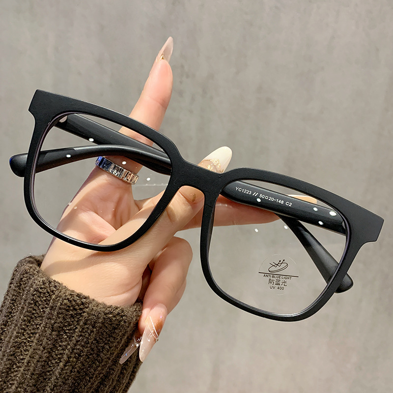 Korean Style Trendy Polygonal Glasses Frame Anti-blue Light - Image 2