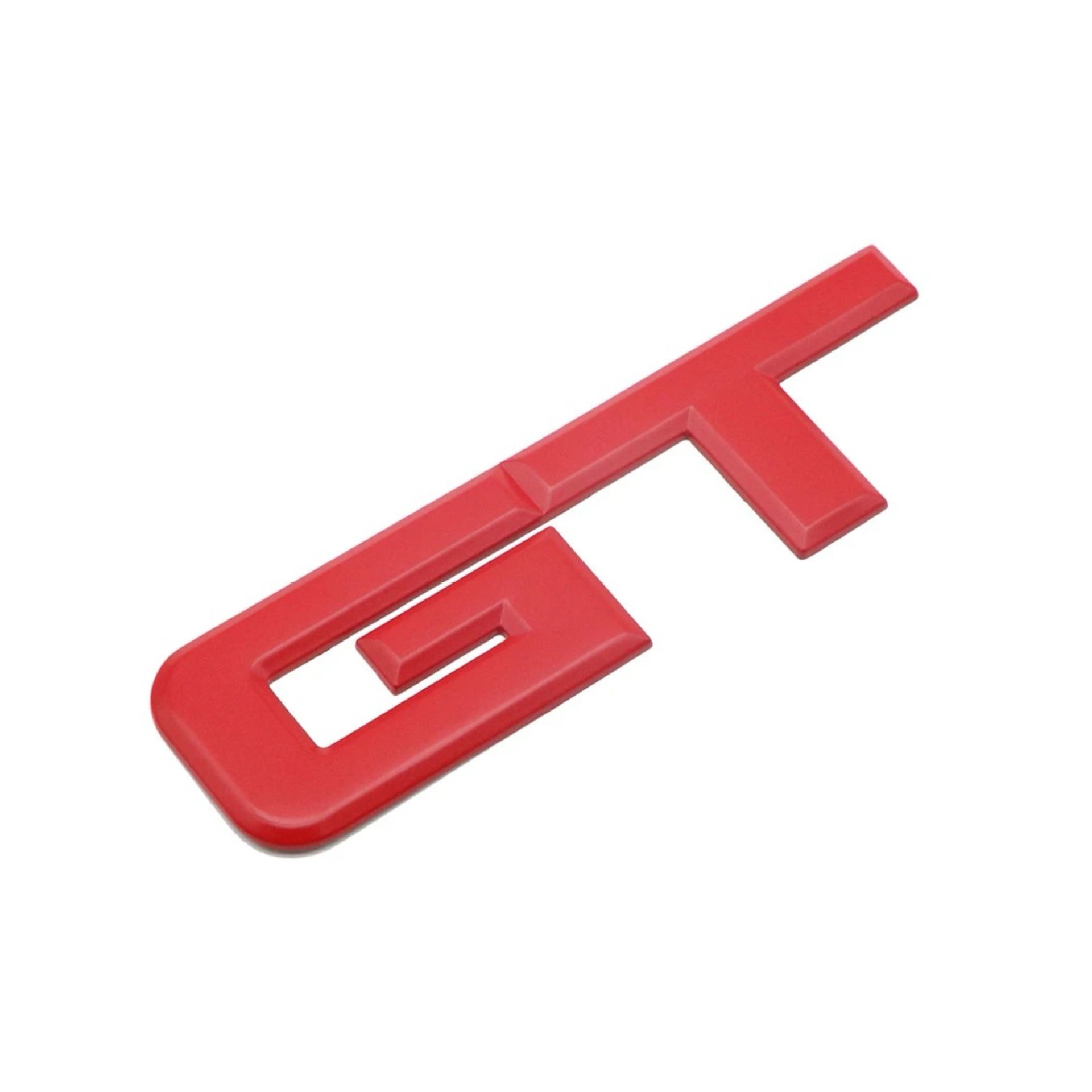 Suitable For Car Badge Modification Metal Bumper Stickers – Red