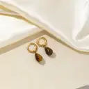 Waterdrop-shaped Natural Stone Earrings For Women view 15