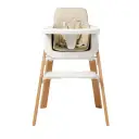 Solid Wood Adjustable Baby Dining Chair view 10