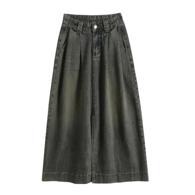 Women's High Waist Front Slit Skirt Dh7737 - Shop at LoveMi