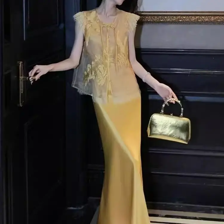 Womens Sexy Vest-Style Strap Dress