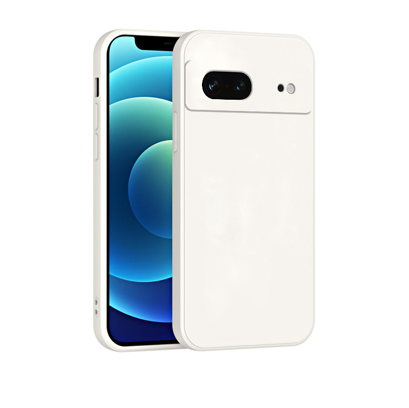 Straight-edged Silicone Pixel 10 Pro Phone Case