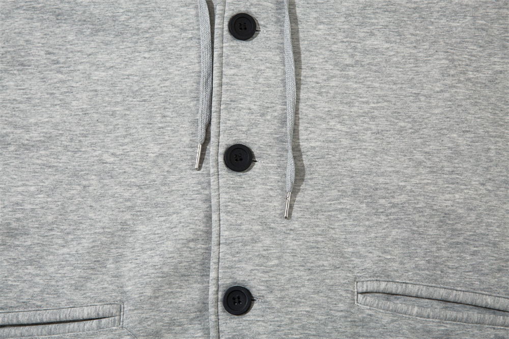 Loose-fitting Fleece Pullover Coat Men's European And American Style