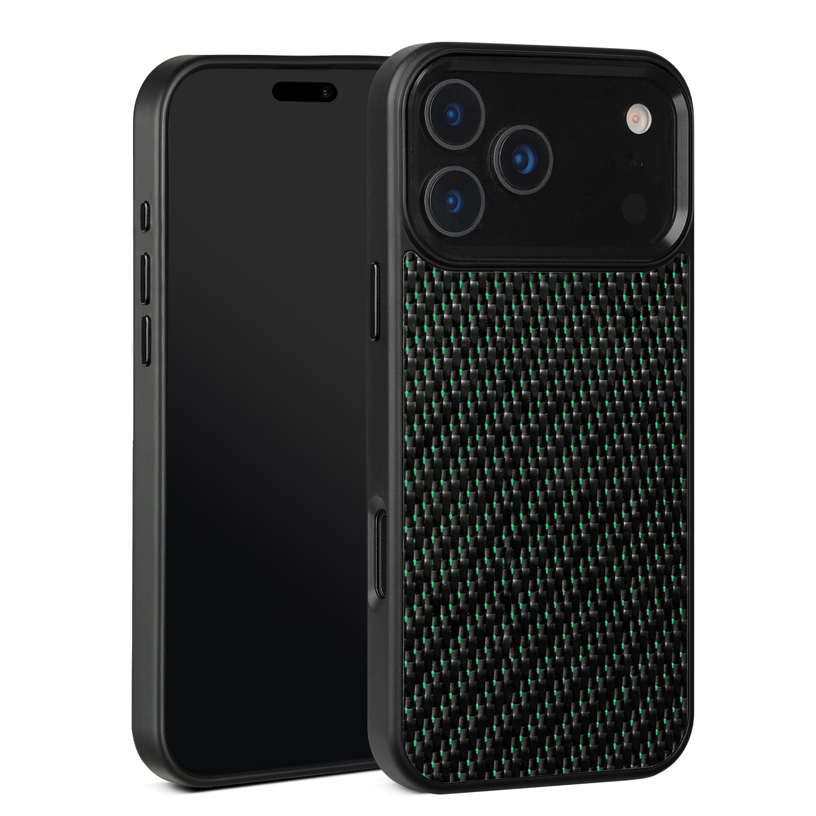 New Metal Frame Carbon Fiber Phone Shell