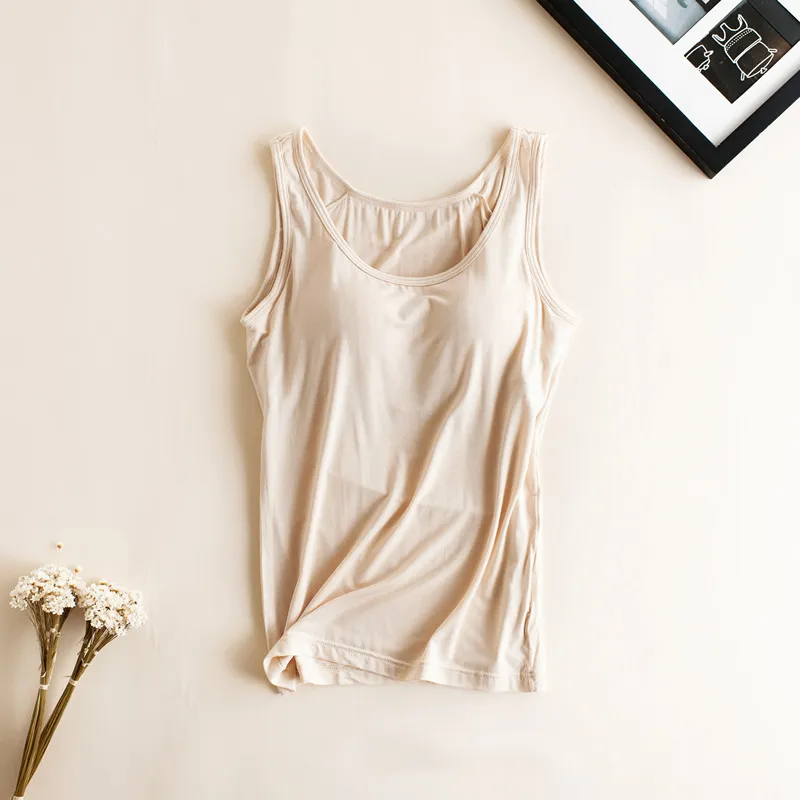 Modal Women's Underwired Padded Camisole - Skin Color