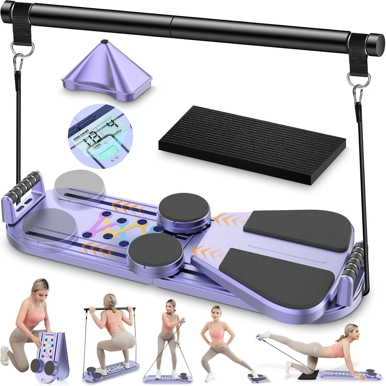 Planche abdominale multifonction pour renforcement des abdos 1
