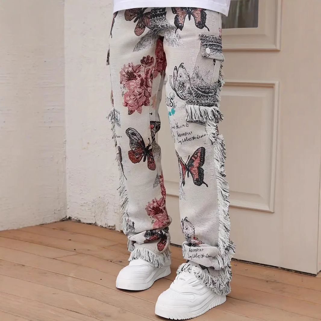 $21.51 Animal Digital Printed Pants Men's Slim Fit