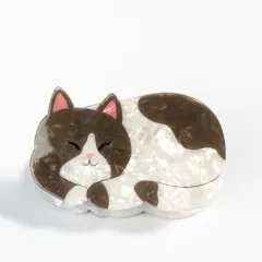 Cat Cartoon Print Grip Jewelry Headdress Barrettes - Bstyle - View 1