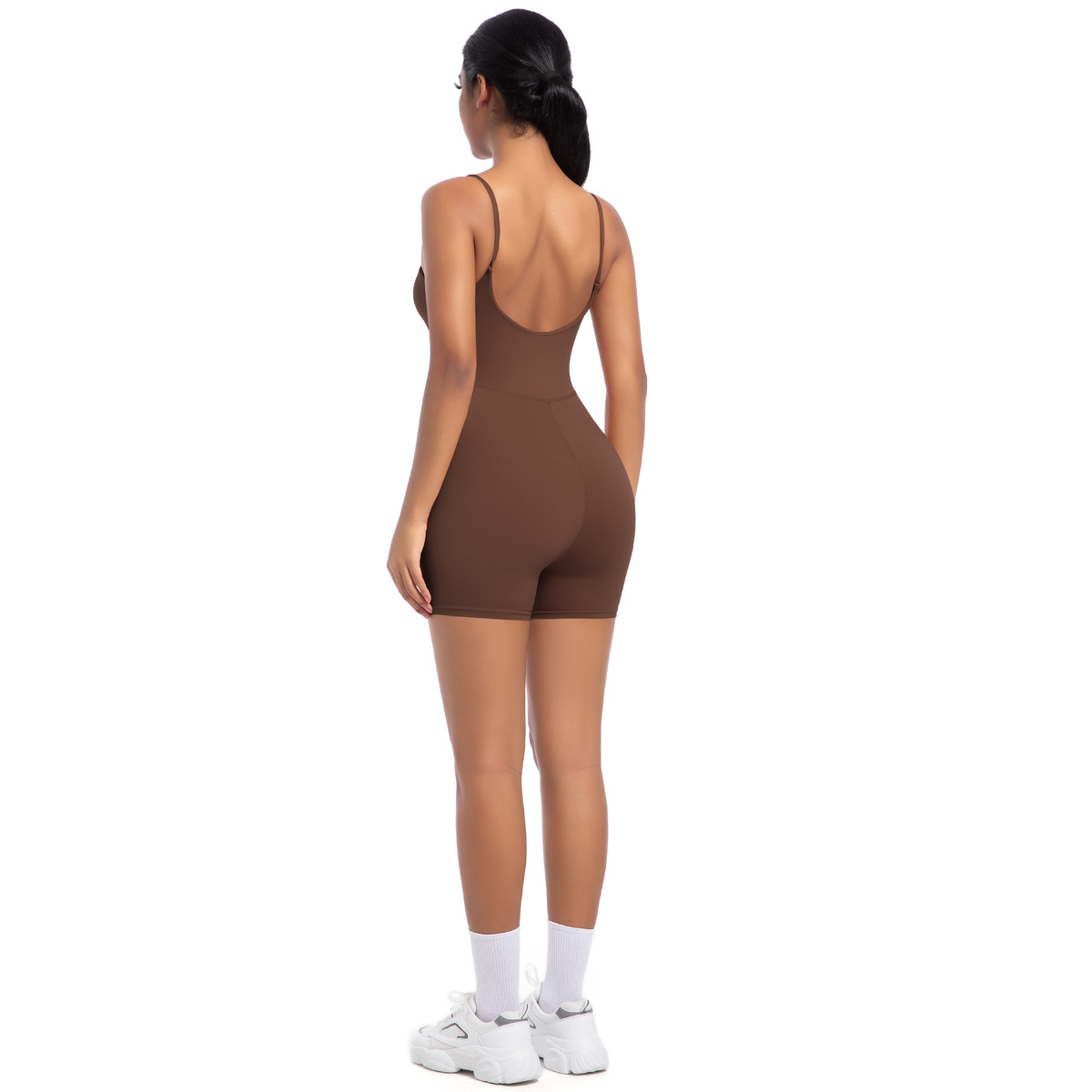 Title 25, Nude Feel Yoga Straps One-piece Women