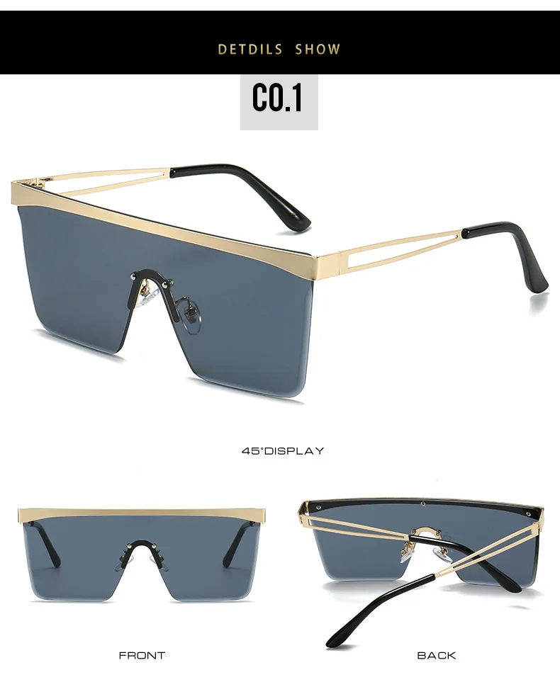 Title 6, European And American Square Pair Sunglasses On...