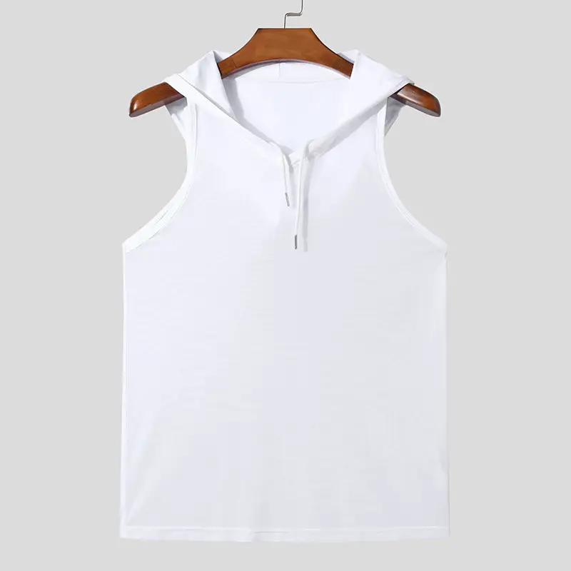 Men's Solid Color Sheer Sexy Vest
