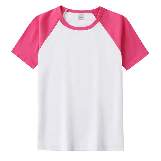 Summer Camp Ice Silk Cotton T shirt Short Sleeve Modal Cotton Rose Red - Shop at LoveMi