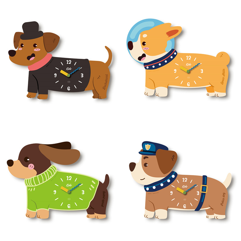 Cute And Creative Decorative Wall Clock For Pets And Dogs 3