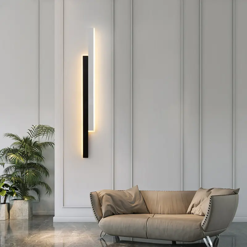 Simple Grid-free Pole Gate Bedside Strip Wall