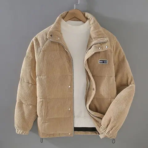 Japanese Retro Out-of-season Trend Thick Warm Jacket