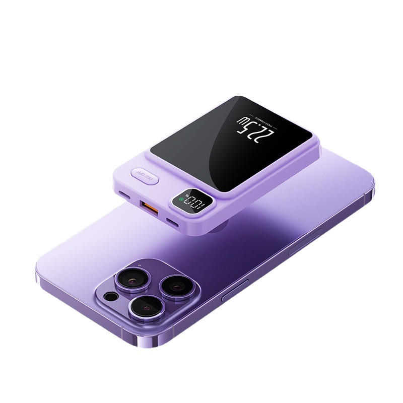 Magnetic Power Bank 20000 MA Large Capacity Fast Charging Mobile Power Gift 5