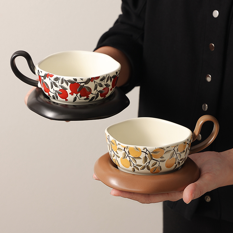Good-looking Antique Style Coffee Cup High-end Exquisite