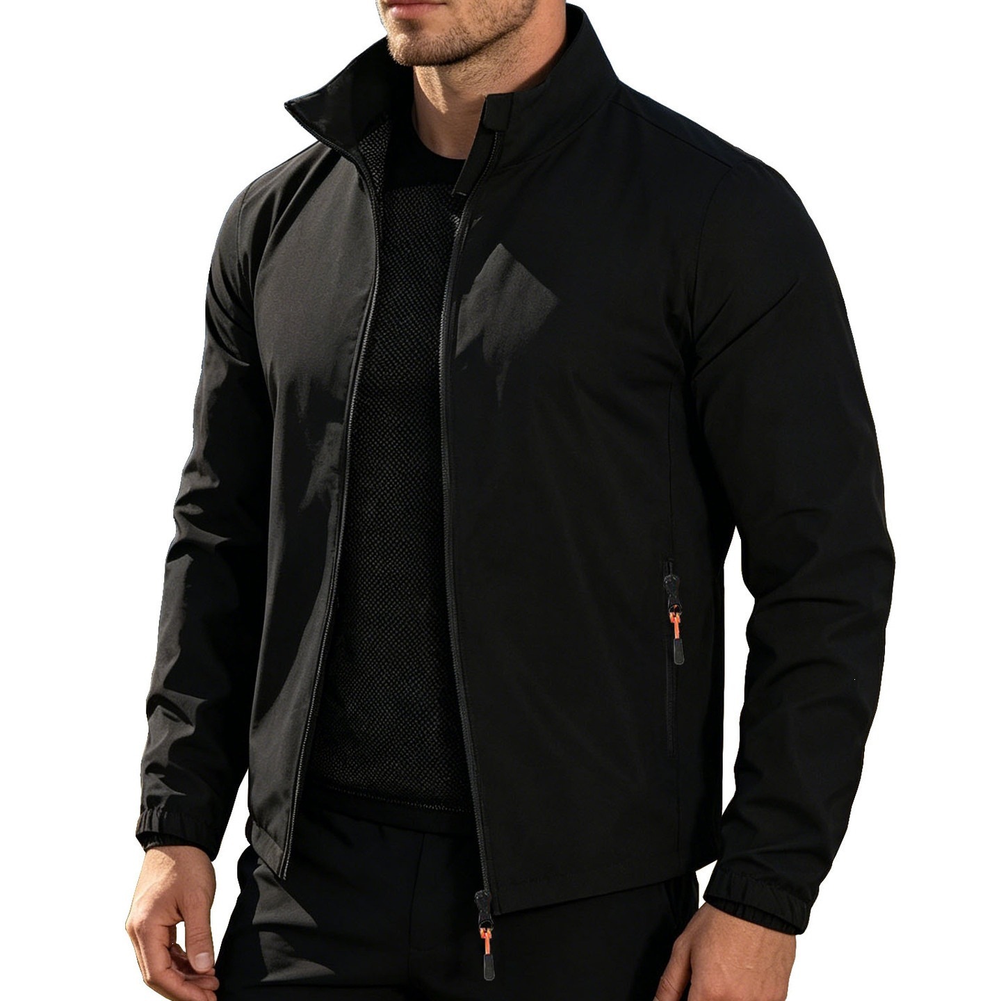 Mens Autumn Jacket 2026 SpringAutumn Style Youth All-Match Hooded Retro Casual Streetwear Windproof Coat For Men