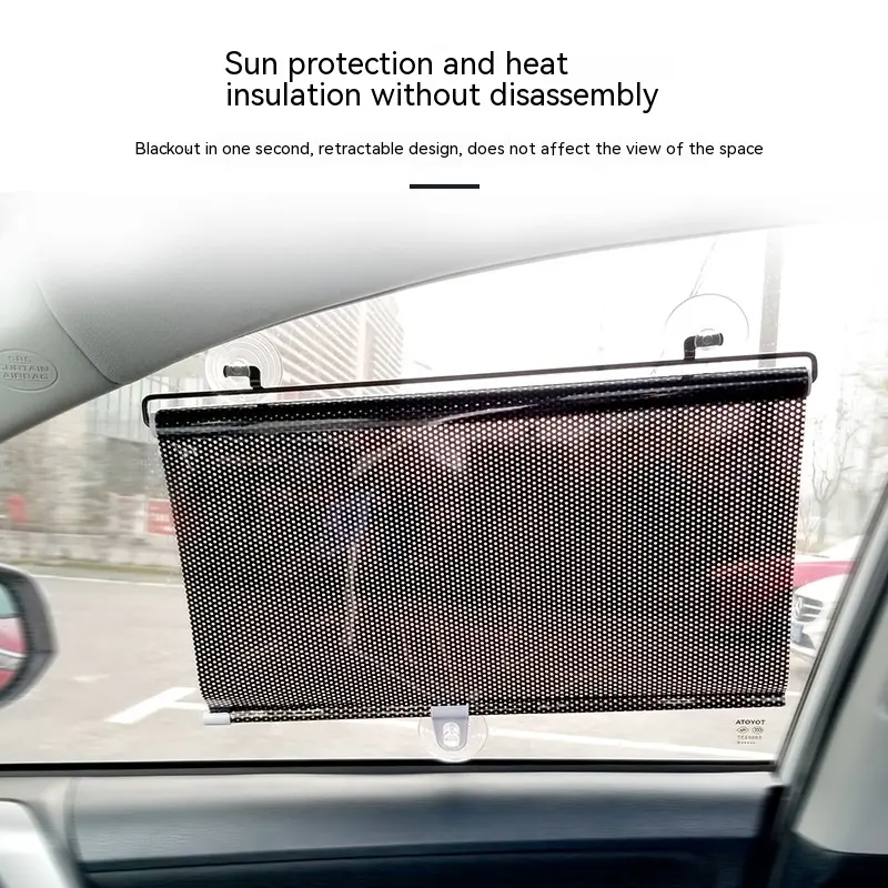 Car Automatic Winding Retractable Thermal Insulation Shutter